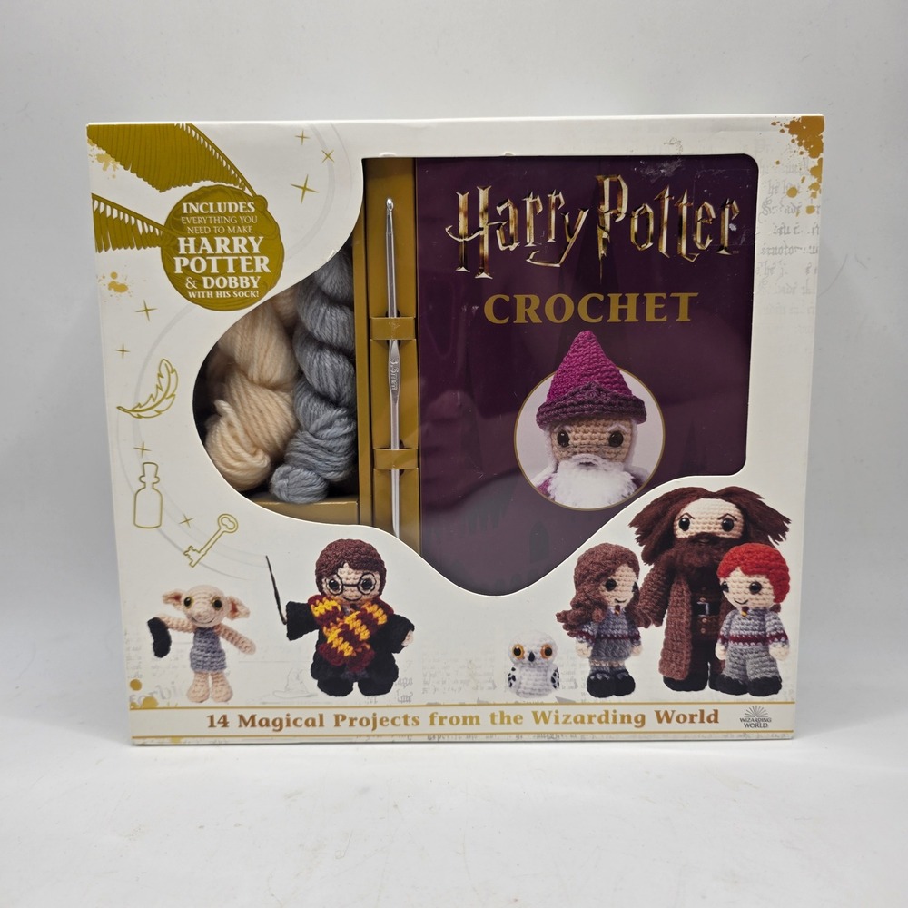 Thunder Bay Press Harry‎ Potter Crochet Kit Kids Multi DIY Amigurumi Craft Set